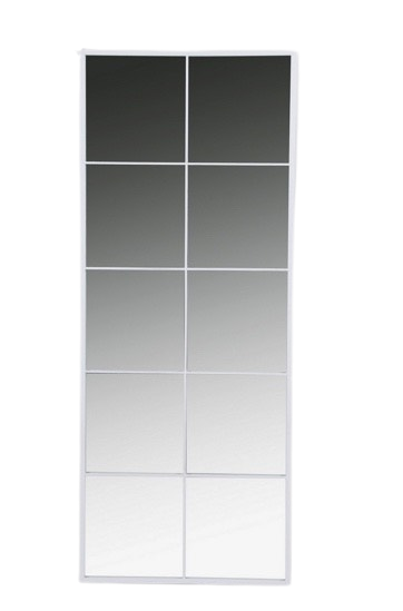 Espelho janela 150*2*60 metal branco