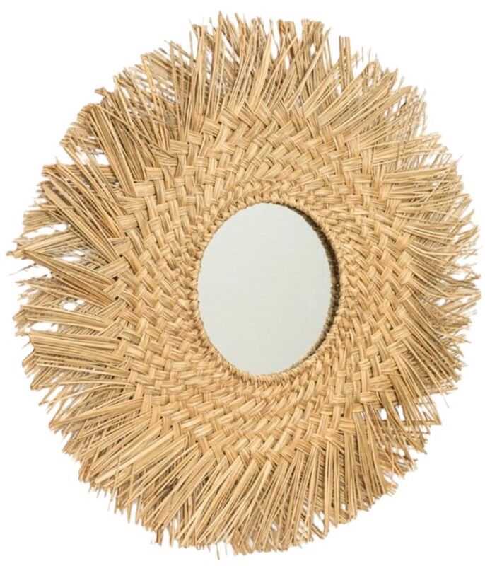 Espelho red fibras naturais