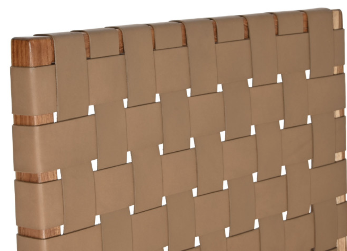 POLTRONA TECA PELE 74X78X75