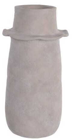 Jarra terracota 25*25*46H desgastado bege