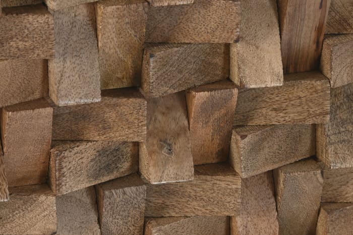 Deco parede 90*4,5*90 manga troncos3D