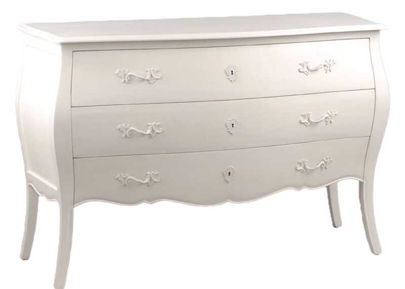 Cómoda 120*40*80H mogno branco mate