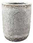 Vaso alto 15,5*15,5*19H terracota creme