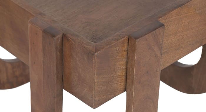 Mesa apoio 43,5*43,5*32H manga empilhável