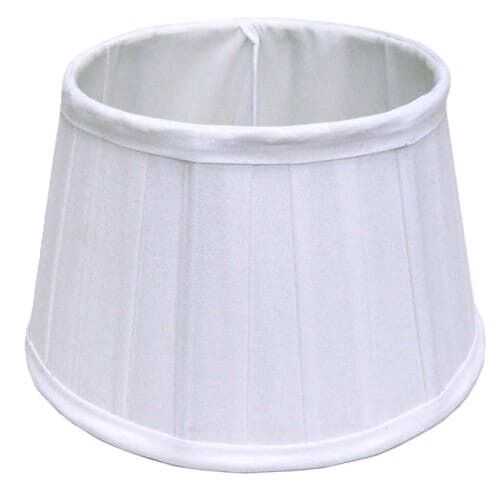 Abat-jour red 25*18,5*15 algodão branco