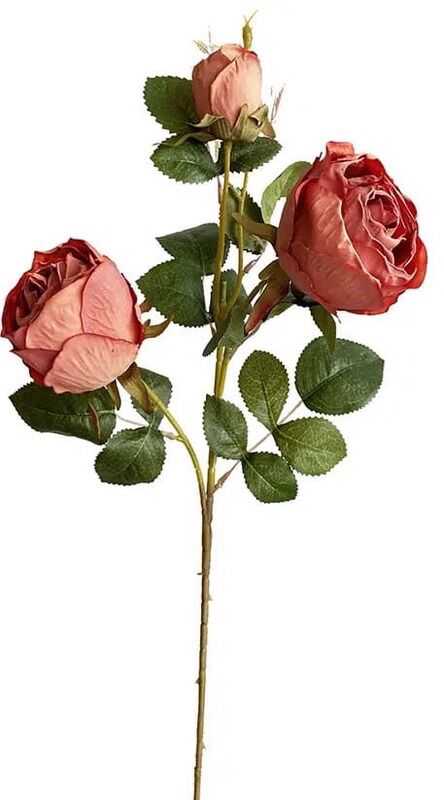 Pé c/3 peónias 63cm