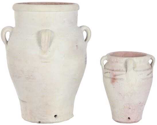 Ânfora terracota 34*34*42H c/4 asas peq