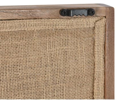 Quadro algodão/acácia 75*3*105 abstrato