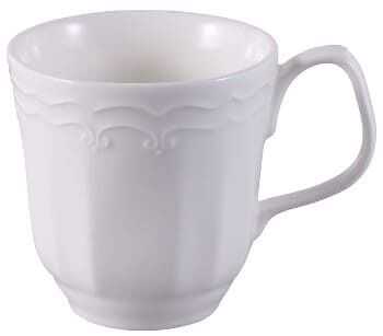 Caneca porcelana 13*9,7*10 c/asa branca