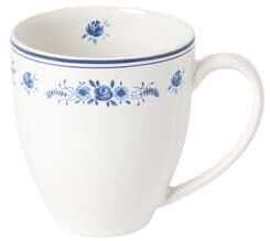 Caneca VILA, 41 cl. branco-azul