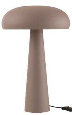 Cand D30*43H metal taupe cogumelo