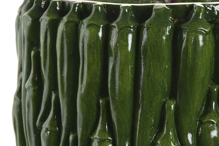 Jarrão magnésia D25*30 pimentos verde
