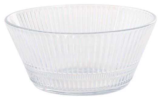 Taça vidro D117,7*8,6H trabalhado