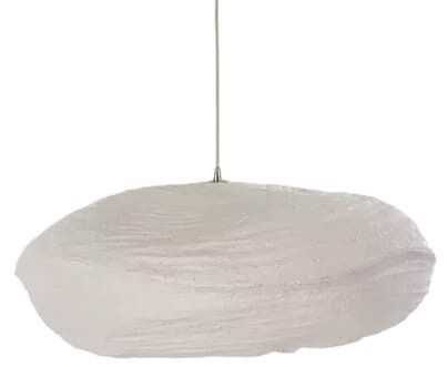 Suspensão teto D60*22Hcm pap maché branco
