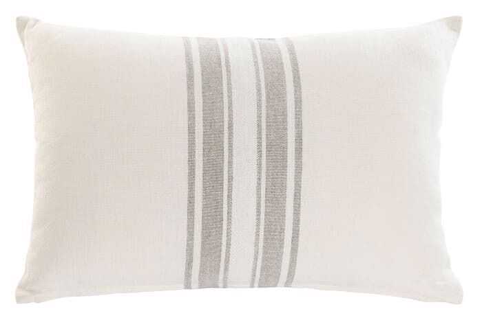 Almofada 60*40 linho branco cru s/enchim