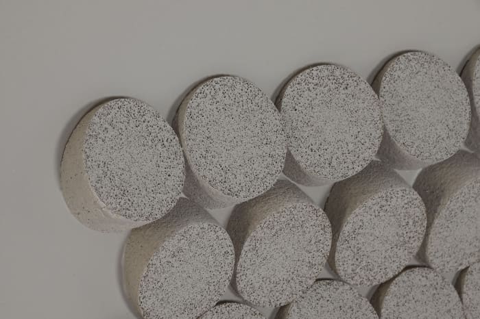 Quadro tela 90*3,5*120H abstrato 3D