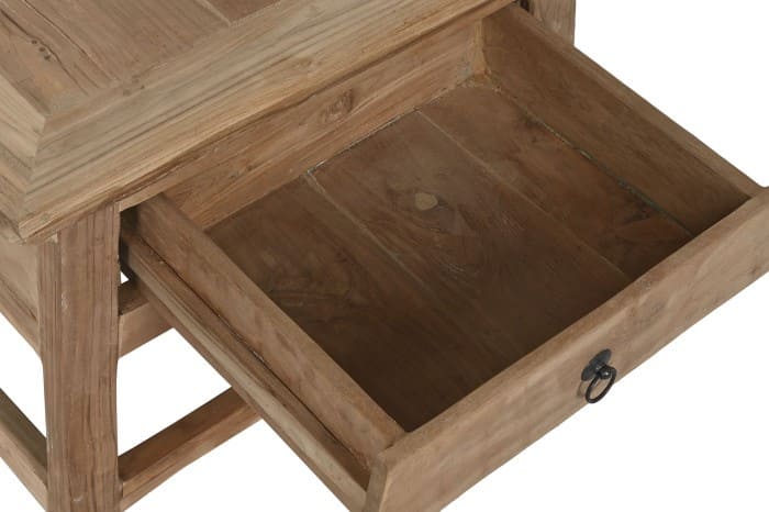 Mesa cabec 60*50*50H TEKA natural