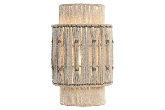 Aplique algodão/ráfia 23*12*38