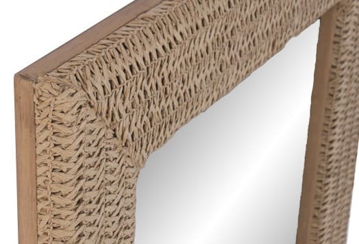 Espelho 58*3,5*100H rattan/vidro