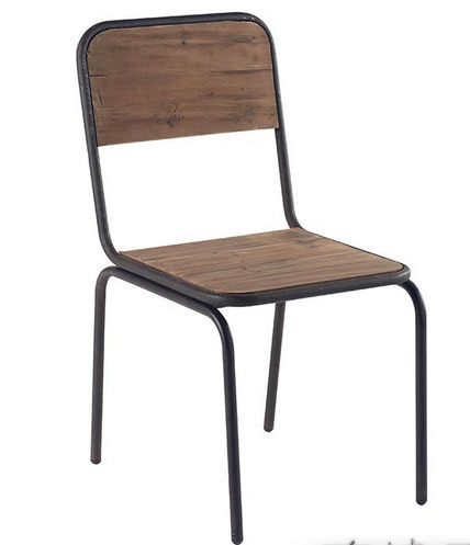 cadeira madeira/ferro 45*87*45