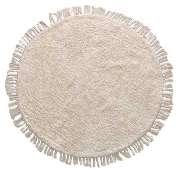 Tapete ORWEN D100cm algodão c/franjas