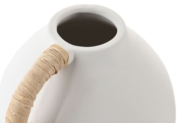 Jarro cerâmica 17*15*15,5H branco