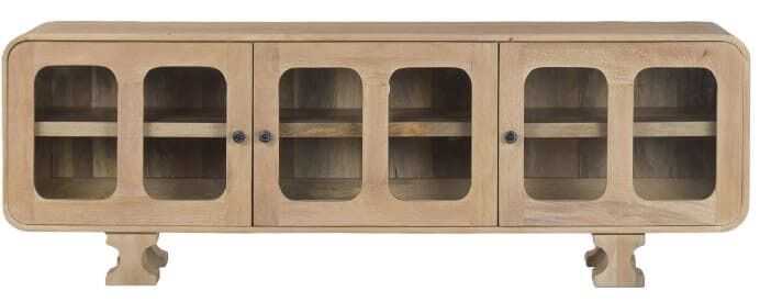 Móvel TV 175*40*60H manga/vidro