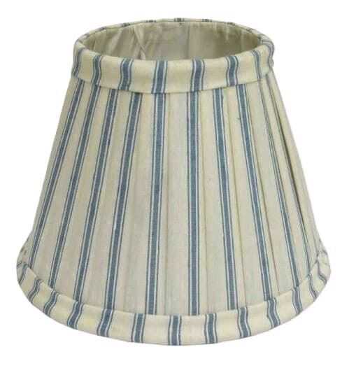 Abat-jour red 25*14*12,5 c/dobra seda riscas