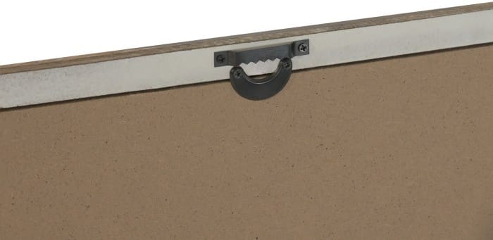 Quadro vidro/abeto 40*3,5*50H corais