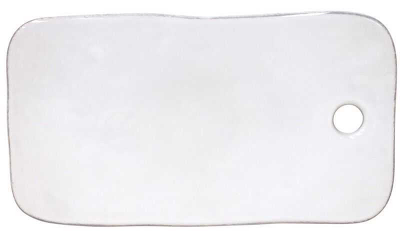 Placa rect 32cm APARTE branca
