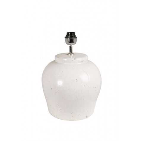 Cand mesa D30*40H cerâmica branco