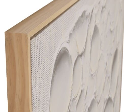 Quadro tela 123*8*183H abstrato branco