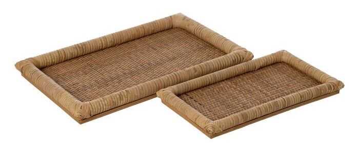 Bandeja rattan 36,5*21*3cm