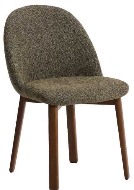 Cadeira MEILA 57*52*79H chenille verde