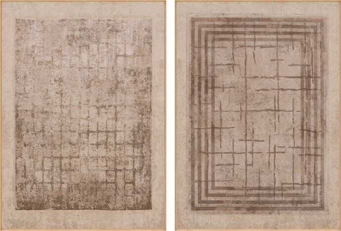 Quadro tec tela 123*4*183H moderno