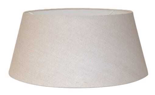 Abat-jour red 25*19*13H algodão taupe