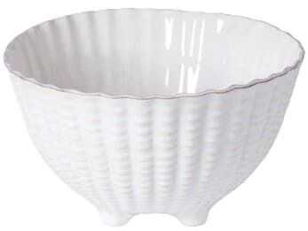 Taça concha  D20cm APARTE branca