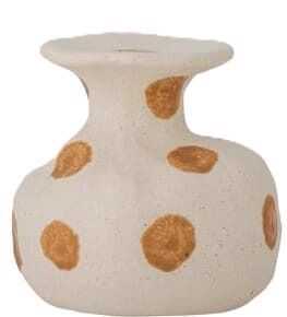 Castiçal grés D10,5*H10cm pintas cast