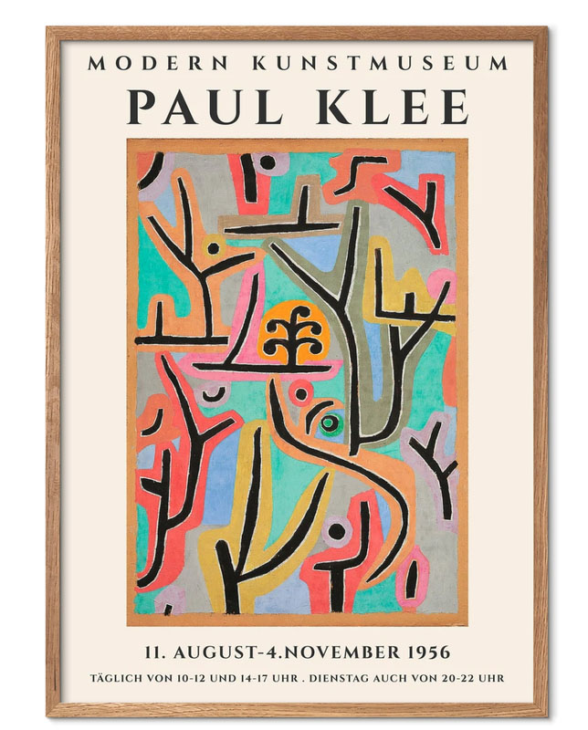 Quadro -Modern Kunstmuseum- 70*100 Paul Klee