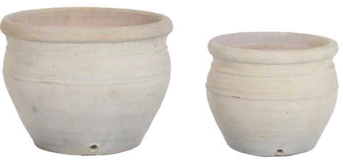 Vaso c/asas cimo 25*25*25H terracota natural