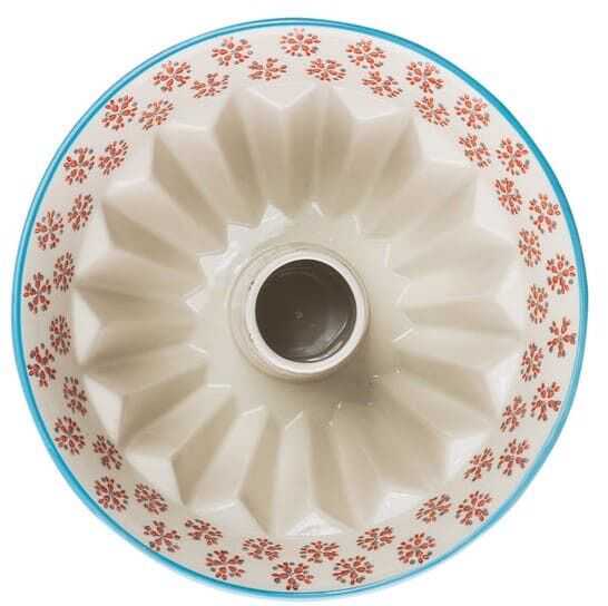 Forma bolos D22*12 grés motiv azuis