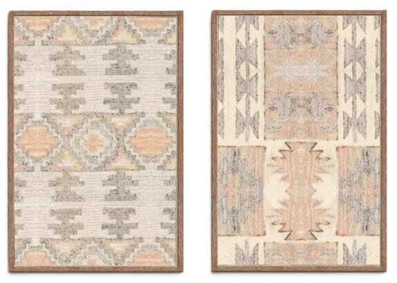 Quadro algodão/acácia 75*3*105 abstrato