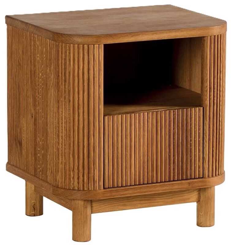 Mesa cabec 1gvt 50*40,5*55H carvalho