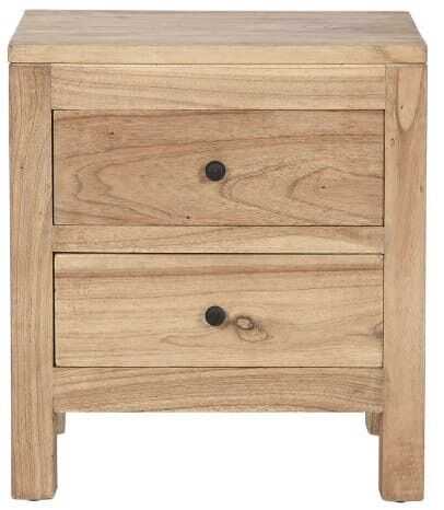 Mesa cabeceira 45*35*50H mad mindi 2gvts