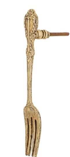 Cabide estanho 3*2,5*H17,5 garfo