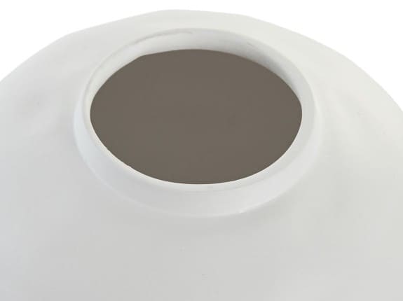 Jarrão cerâmica 26*26*26H branco