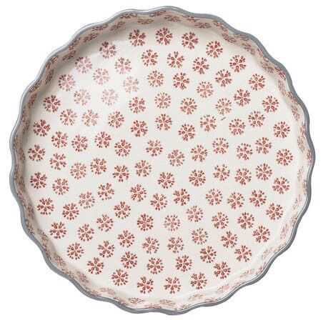 Tarteira D27*4 grés motiv verm