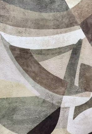 Quadro 140*4*100H abstrato cast/verde