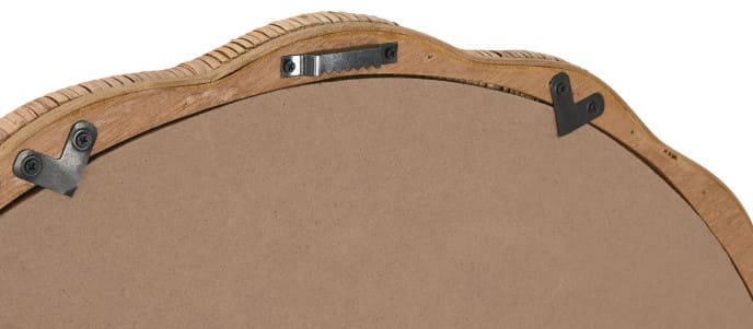 Espelho rattan 80*4,5*80H natural