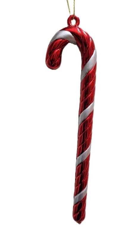 Ornamento bengala plástico 17,5cm